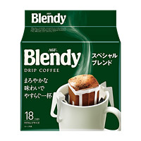 AGF Blendy 挂耳咖啡 原味咖啡  7g*18袋