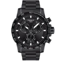 tissot 天梭 速敢系列男表黑武士运动石英手表计时小三针男士腕表