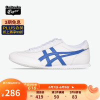 Onitsuka Tiger 鬼塚虎 男女款舒适透气运动休闲鞋MACHU RACER 1183B770 白色/蓝色 40