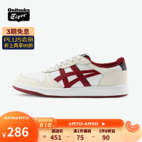 鬼塚虎 男女款篮球鞋 时尚运动休闲鞋 BUZZER TRAINER 白色/红色 41.5