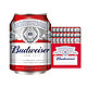 88VIP、有券的上：Budweiser 百威 小麦醇正啤酒mini罐装 255ml*24听