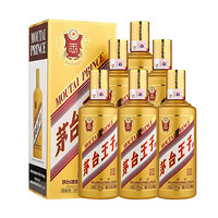 MOUTAI 茅台 金王子酒 53%vol 酱香型白酒 500ml*6瓶 整箱装