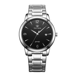 tianwang天王沧海系列39毫米石英腕表gs3887sdb2