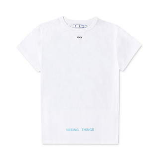 OFF-WHITE 条纹短袖T恤 OMAA002G20JER