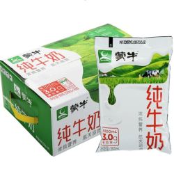 MENGNIU 蒙牛 散装纯牛奶袋装牛奶200ml*12袋全脂牛奶营养早餐奶
