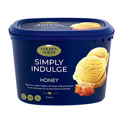 Golden North 金诺斯 金若丝(Golden North)  蜂蜜味冰激凌 大桶分享装雪糕 2L鲜奶冰淇淋 核酸已检测