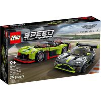 LEGO 乐高 Speed超级赛车系列 76910 阿斯顿·马丁 Valkyrie AMR Pro 和阿斯顿·马丁 Vantage GT3