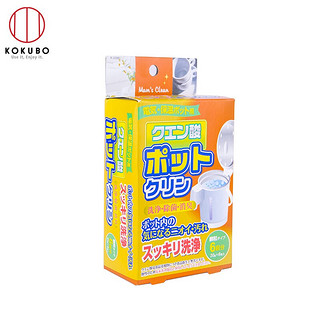 Kokubo  日本进口 小久保柠檬酸电热水壶清洁剂水垢清洁剂除垢剂  6小包x2盒