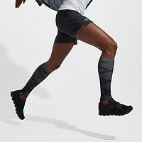 X-SOCKS纵向螺旋增强稳定 男女马拉松跑步运动袜长筒小腿压缩袜XS