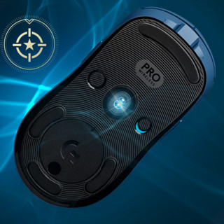 logitech 罗技 PRO WIRELESS 英雄联盟定制版 2.4G Lightspeed 无线鼠标 25600DPI RGB 尊贵蓝