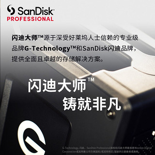 SanDisk professional 闪迪大师 极客 USB3.1 移动硬盘 1TB