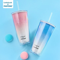 LOCK&LOCK 乐扣乐扣 HAP507 双层吸管杯 750ml