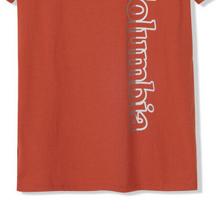 Columbia 哥伦比亚 男子运动T恤 JE1586-248 红色 XXL