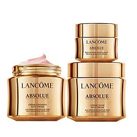 cdf会员购：LANCOME 兰蔻 菁纯臻颜护肤套装（面霜滋润版60ml+面霜轻盈版60ml+眼霜20ml）