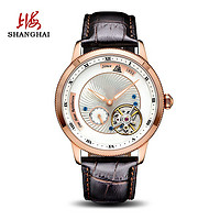 SHANGHAI 上海 牌手表 流转系列 男士机械表 6721
