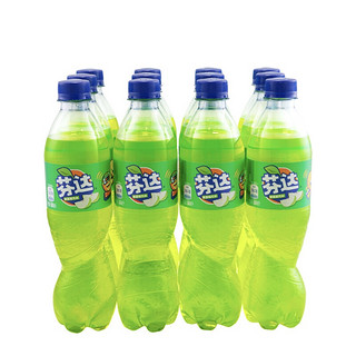 Fanta 芬达 汽水 苹果味 500ml*12瓶