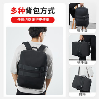 CROSSGEAR 十字勋章 双肩包适用于15.6吋笔记本手提电脑包大容量男女商务出差旅行背包