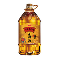 88VIP：金龙鱼 外婆乡小榨菜籽油菜油菜子油5L/桶 非转基因家用食用油