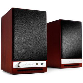 audioengine 声擎 HD3 2.0声道 桌面 蓝牙音箱 樱桃木