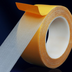 强力布基网格双面胶高粘度固定墙面耐高温加厚不易留痕透明网格地面