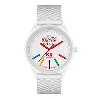 Ice-Watch icewatch可口可乐联名系列限量腕表男女表情侣表太阳能表
