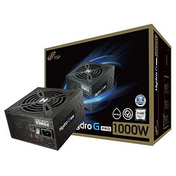 FSP 全汉 Hydro G Pro1000 金牌（90%）全模组ATX电源 1000W