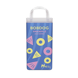 BoBDoG 巴布豆 菠萝系列 婴儿纸尿裤 M42片