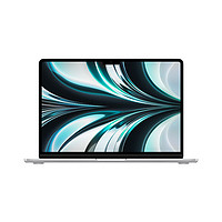 Apple 苹果 MacBook Air 2022款 M2 芯片版 13.6英寸 轻薄本 银色 (M2 10核、核芯显卡、8GB、512GB SSD、2.5K、IPS、MLY43CH/A）