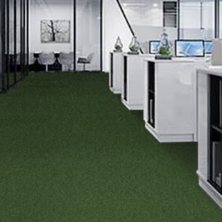 BUDISI 布迪思 办公室地毯 自然绿 4m 高密款