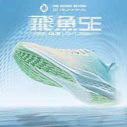 361° 飞鱼se  361度跑步鞋男鞋春夏季透气大网孔运动鞋超轻q弹科技轻
