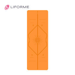Liforme瑜伽垫女加厚天然橡胶土豪垫家用吸汗防滑专业健身垫