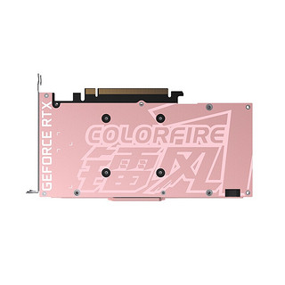 COLORFIRE 镭风 GeForce RTX 3060Ti 元气 OC LHR 显卡 8GB 元气粉 锁算力版