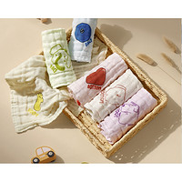 babycare 宝宝毛巾 4层 6条装