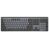 logitech 罗技 MX MECHANICAL 110键 2.4G蓝牙 双模无线机械键盘 灰黑色 凯华矮红轴 单光