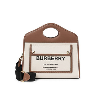 BURBERRY 博柏利 Pocket系列 女士帆布手提包 8036784