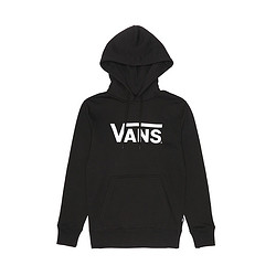 VANS 范斯 经典大LOGO 男女款耐磨舒适内短绒长袖连帽卫衣