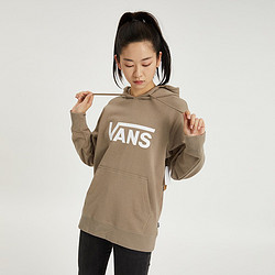 VANS 范斯 22早春新款百搭简约大logo袋鼠兜男女款连帽运动卫衣套头衫