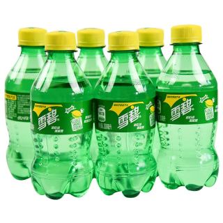 可口可乐 雪碧300ml*6瓶碳酸饮料汽水迷你小瓶装饮品
