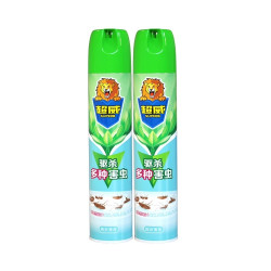 SUPERB 超威 杀虫气雾剂 500ml*2罐 薄荷清香