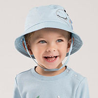 戴维贝拉 童帽新款女童帽子夏季儿童渔夫帽男童遮阳帽