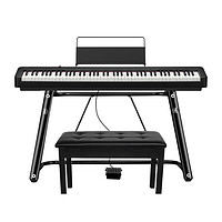 CASIO 卡西欧 电钢琴CDP-S100/ EP-S120+U架+单踏板+双人琴凳