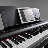 YAMAHA 雅马哈 P-125B数码电子钢琴88键重锤 (黑)主机+单踏