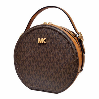 MICHAEL KORS 迈克·科尔斯 DELANEY系列 女士手提包 30T9GNBM6B 橡果棕/老花 小号