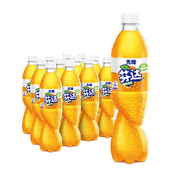 Fanta 芬达 无糖零卡 橙味汽水 碳酸饮料 500ml*12瓶