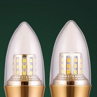 NVC Lighting 雷士照明 E14螺口节能灯 3W 三色变光