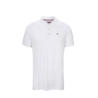 TOMMY HILFIGER 汤米·希尔费格 男士短袖POLO衫 DM0DM04266 白色 L
