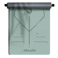 YOTTOY 女子瑜伽垫 青山黛 185*80*0.9cm 体位线款