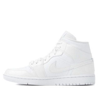 AIR JORDAN 正代系列 Air Jordan 1 Mid 女子篮球鞋 BQ6472-112 纯白 42