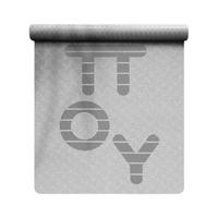 YOTTOY 女子瑜伽垫 深空灰 185*80*0.6cm 明星款