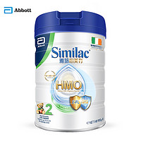 Similac plus会员：Abbott 雅培  港版心美力SimilacHMO婴幼儿配方奶粉 2段(6-12个月) 900g/罐×3件